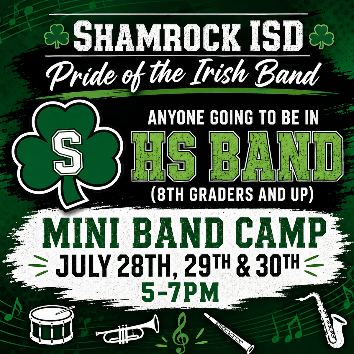 Mini High School Band Camp