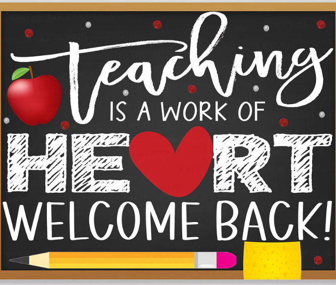 Welcome back CCPS team!