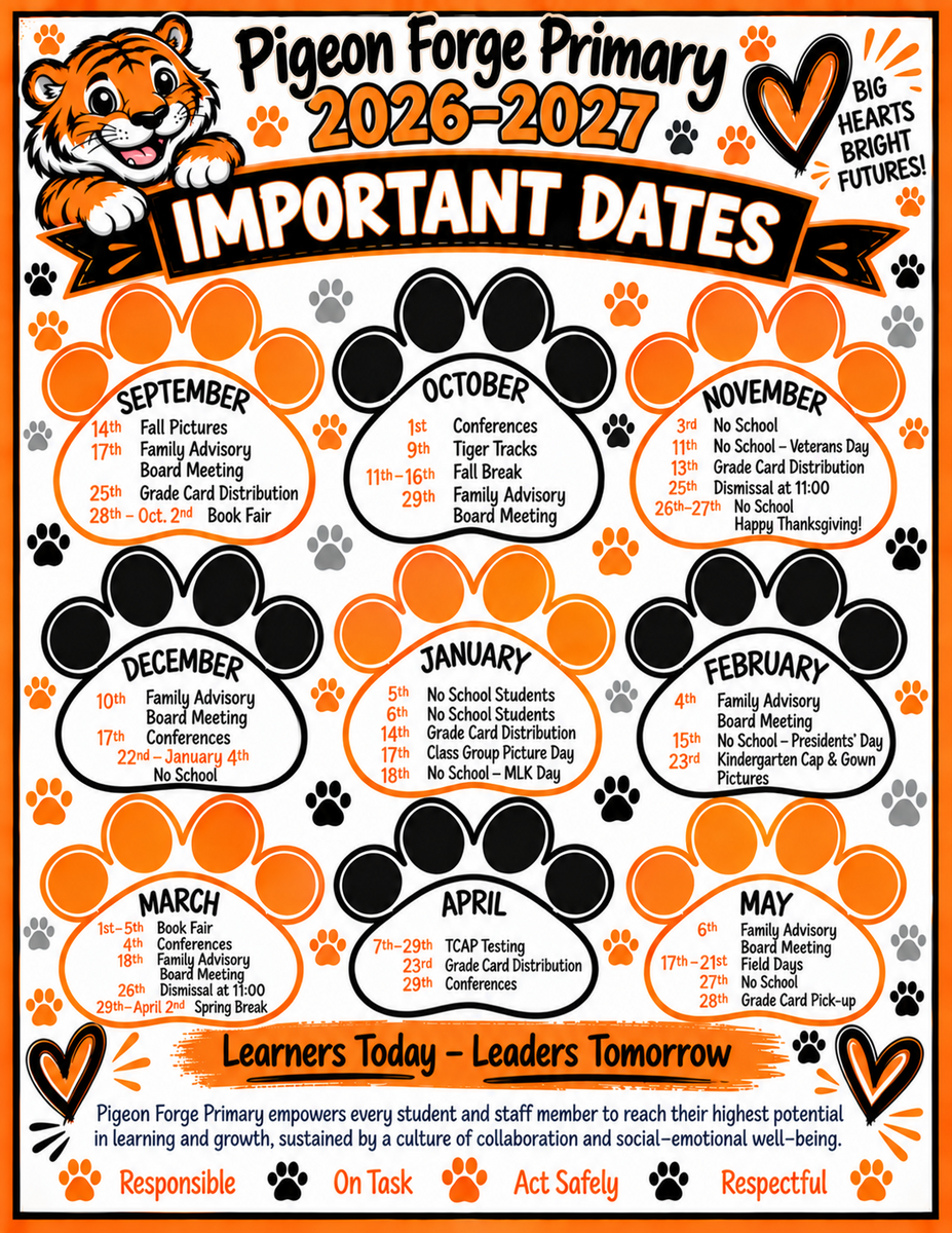 Important Dates
