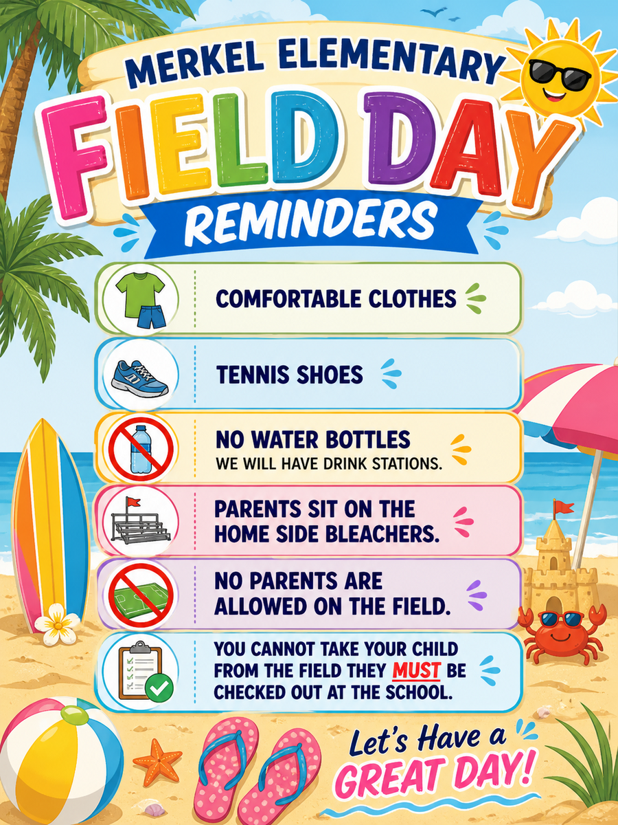 Field Day Reminder and Information ☀️