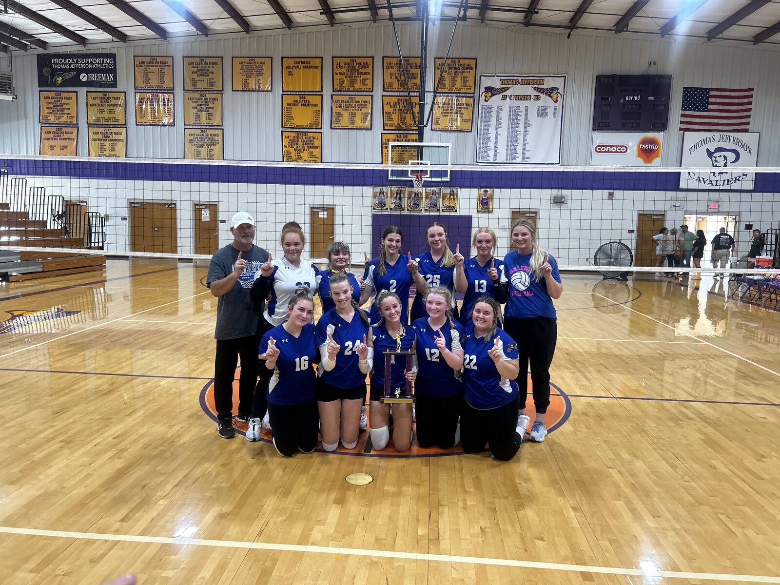 Champions of the Thomas Jefferson Tournament