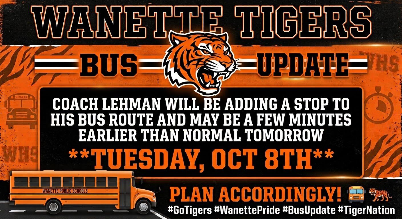 Coach Lehman may be running a few minutes earlier!