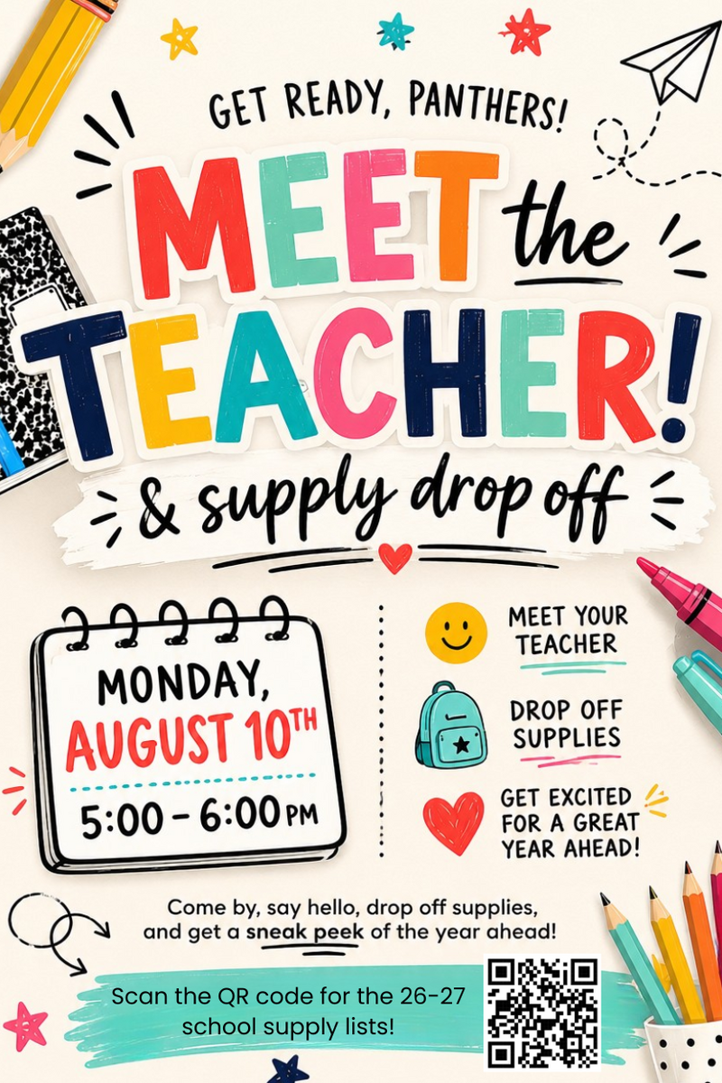 Meet the Teacher & Supply Drop Off! ✏️🎒