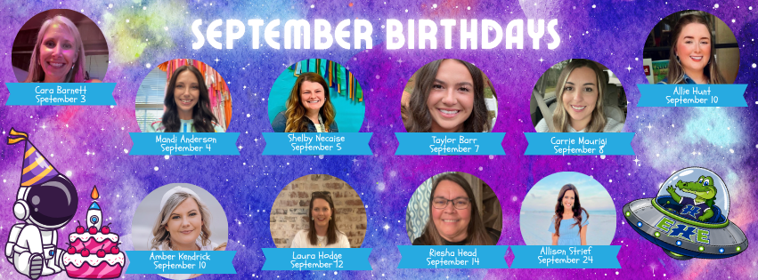 September Staff Birthdays