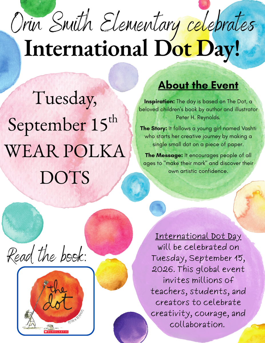 Upcoming Important Dates!