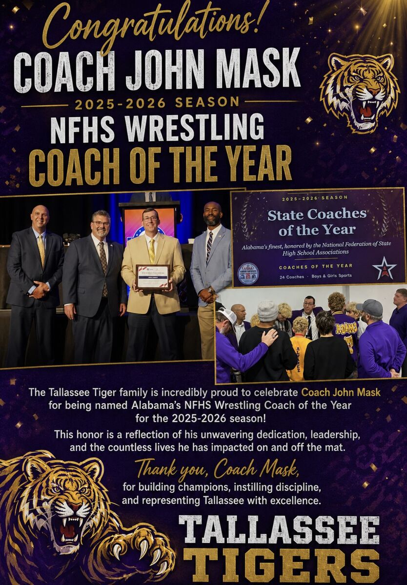 Congratulations Coach Mask