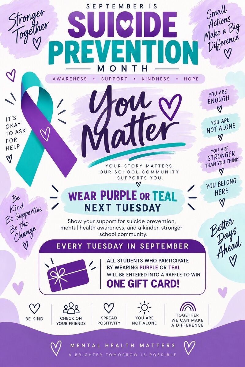 September is Suicide Prevention Month