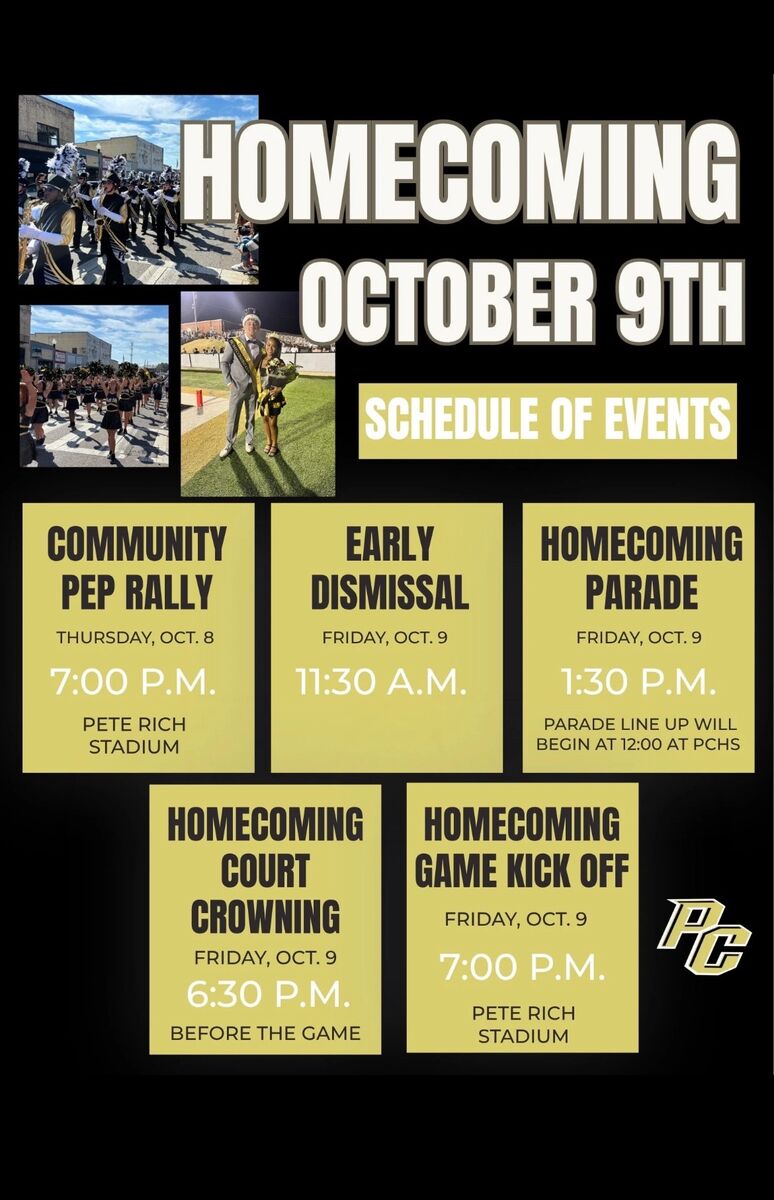 Homecoming Info