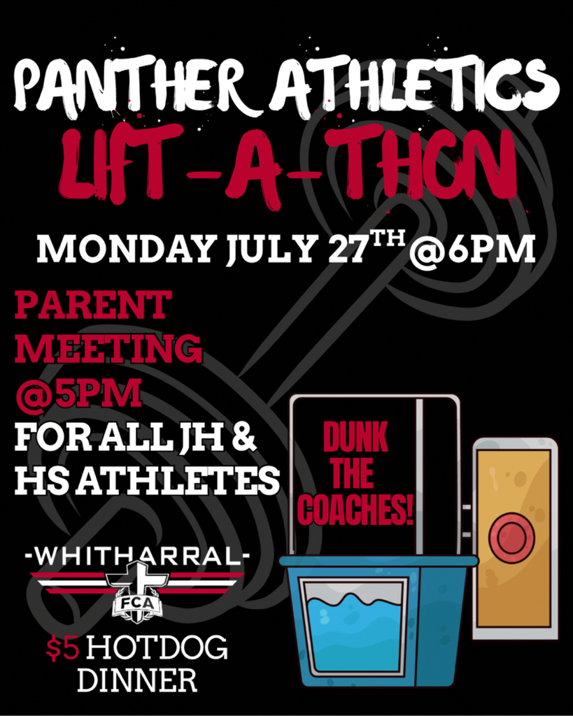 Lift-a-Thon and Parent Meeting