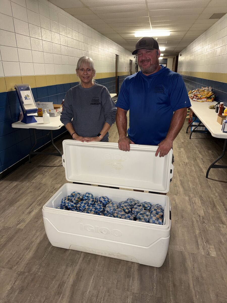 Thank-You, Parkies Burgers,  for a great Lunch! 