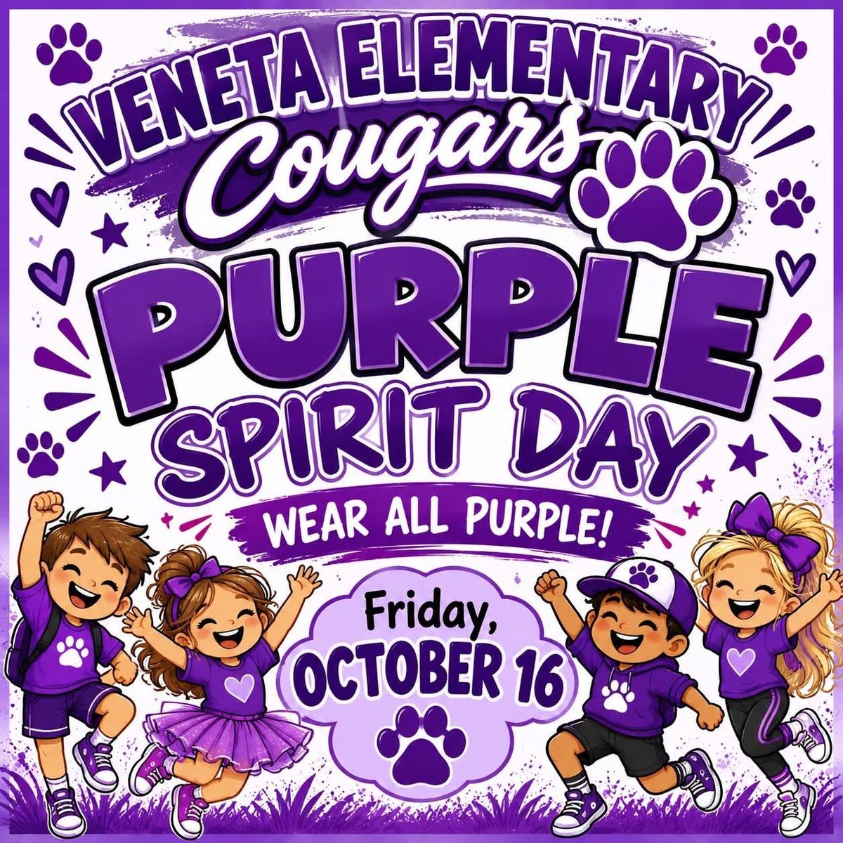 Wear purple day
