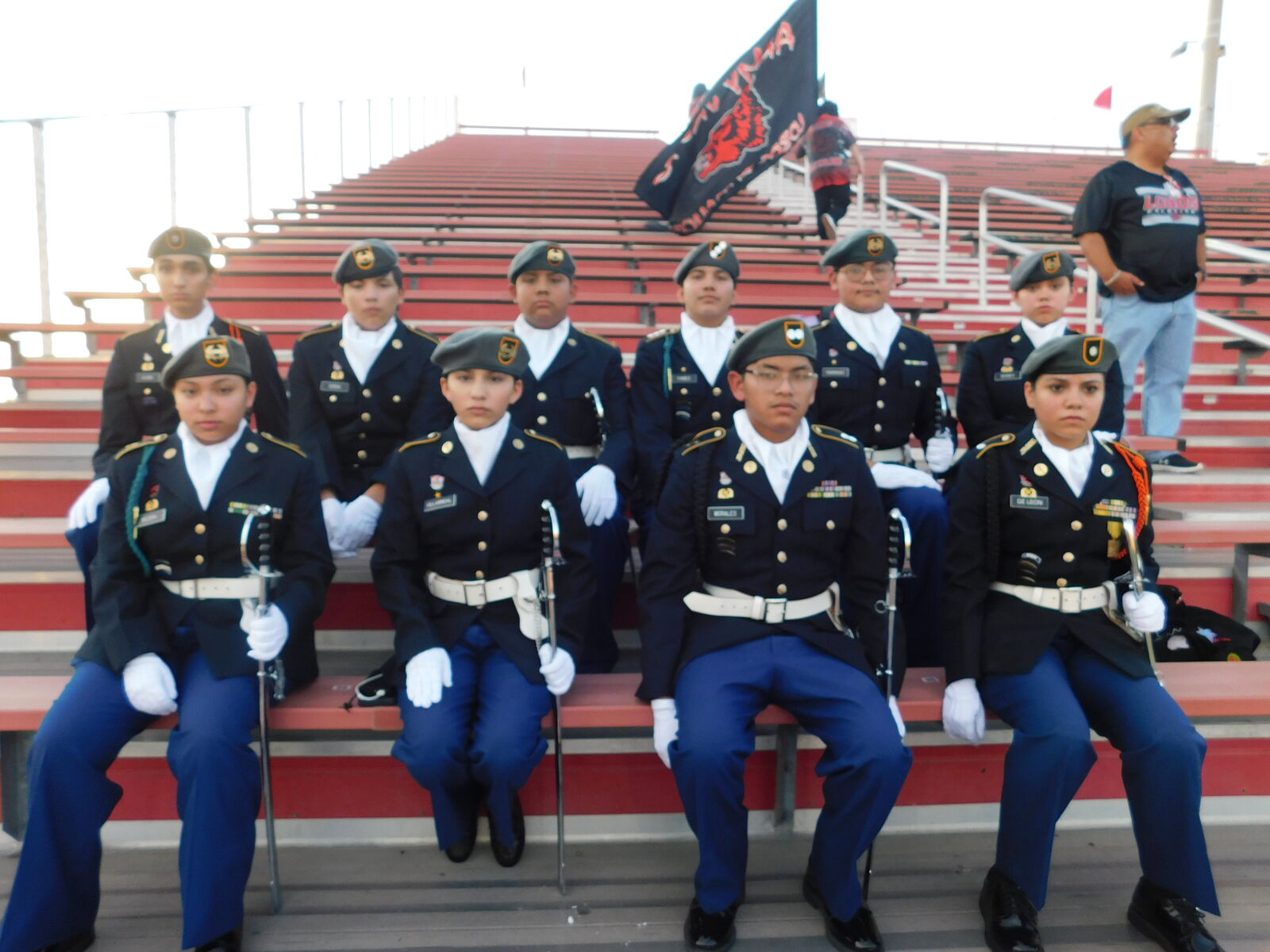 💛🇺🇸 Palmview JROTC | Going Gold for Childhood Cancer Awareness