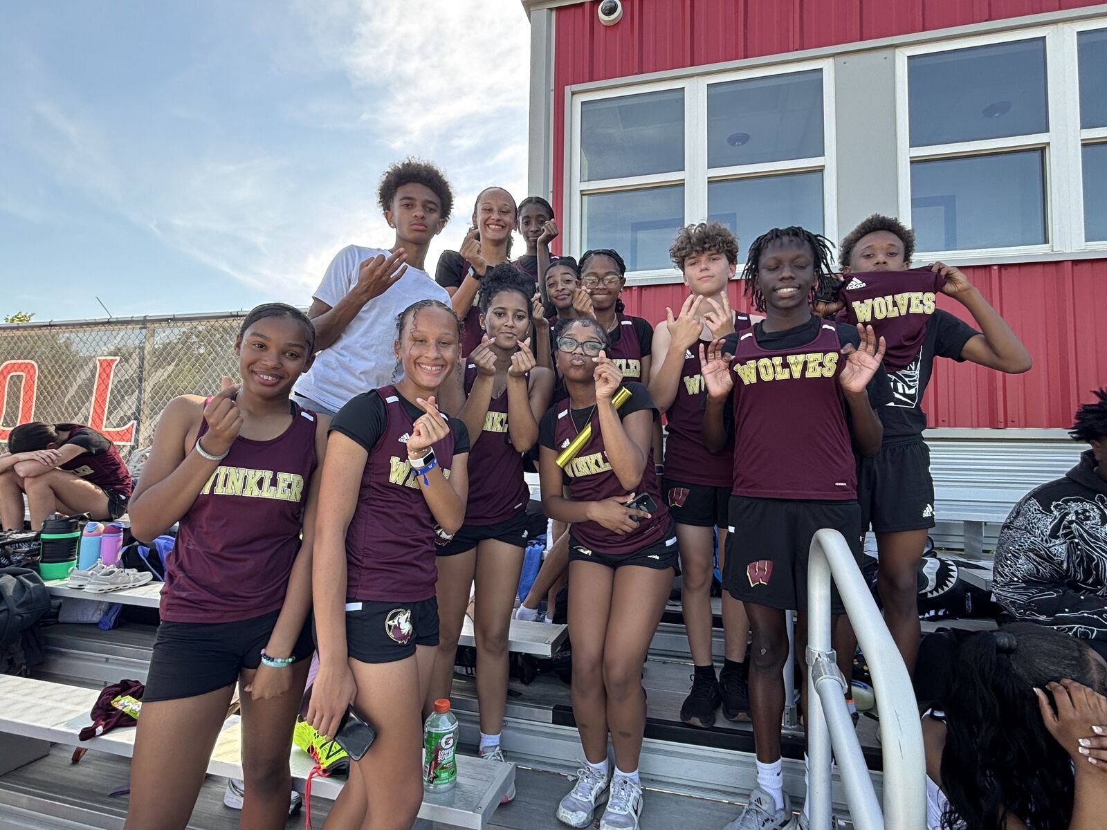 Wolves Leading the Pack in Track