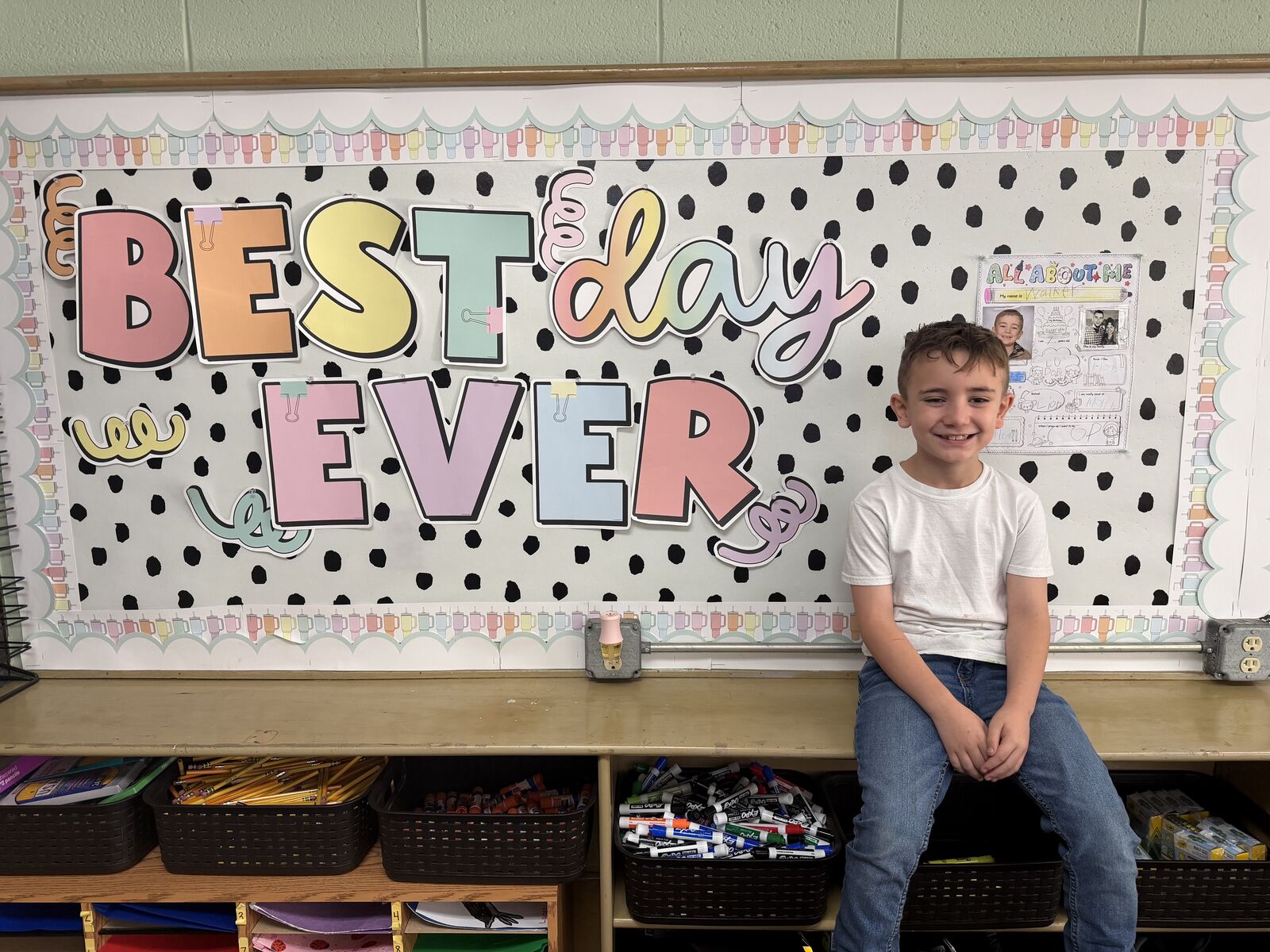 Shout out to Walker on being Mrs. Liefer’s 2nd Grade Celebrity of the Week!