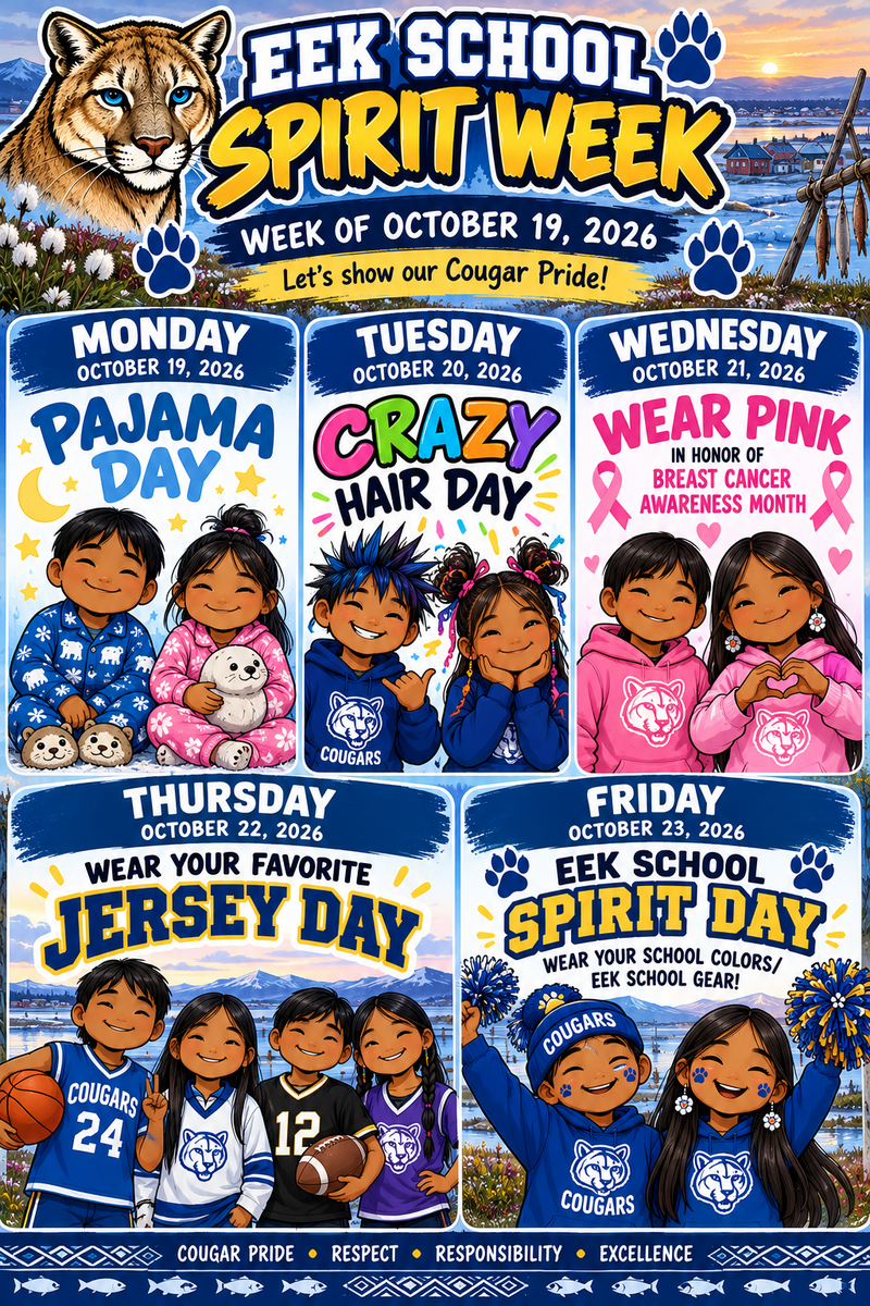 Eek School Spirit Week