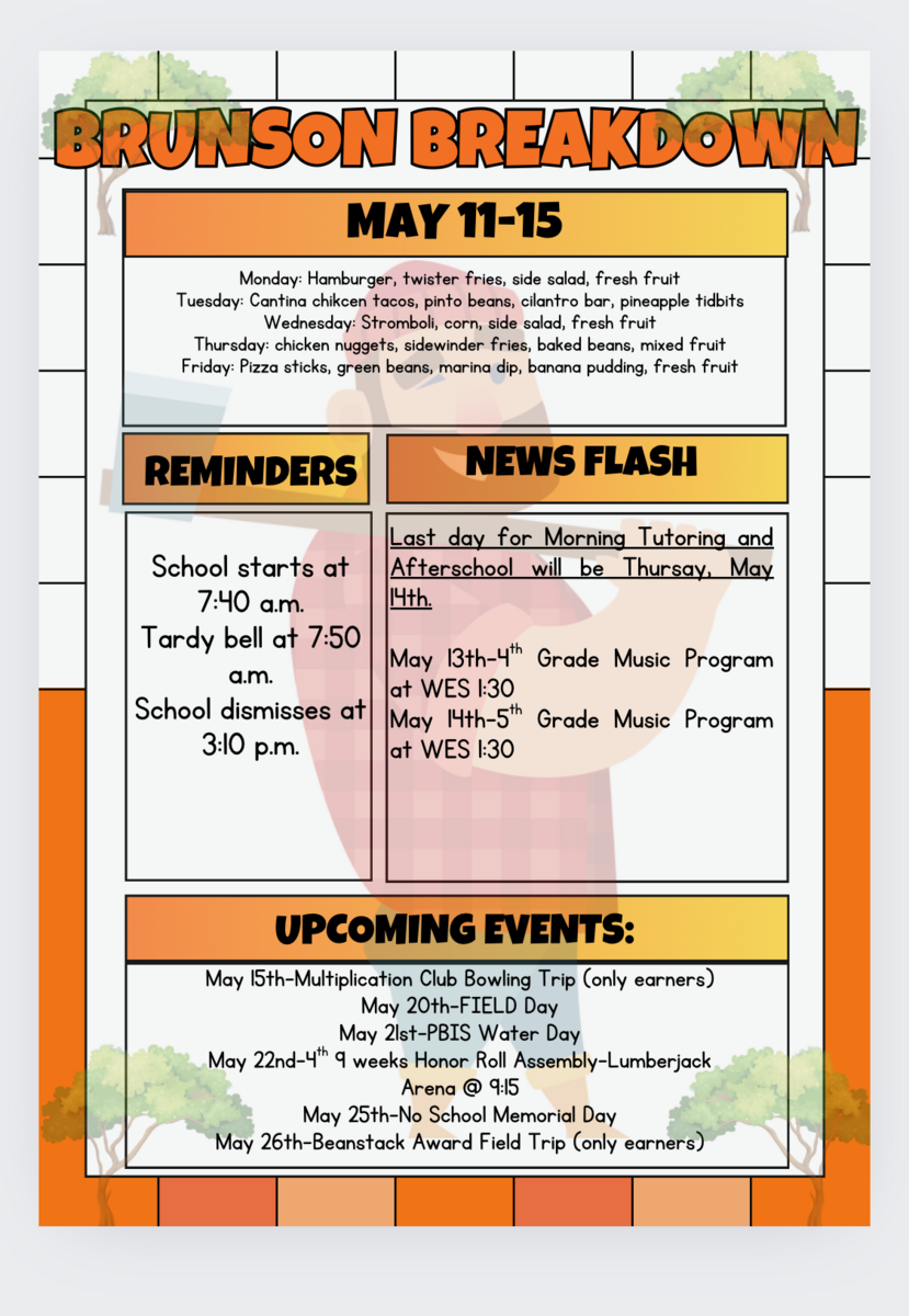 Brunson Bulletin - May 11-15