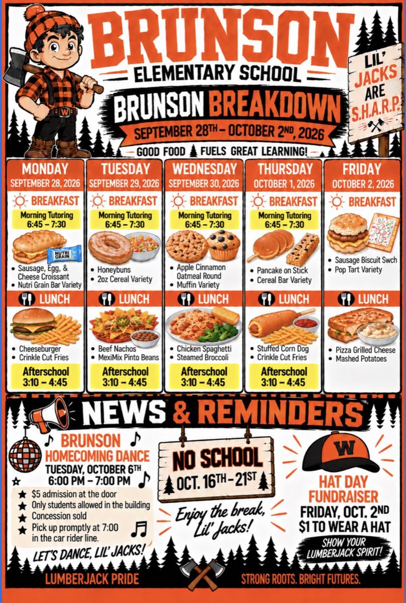 Brunson Breakdown - Sept. 28-Oct.2
