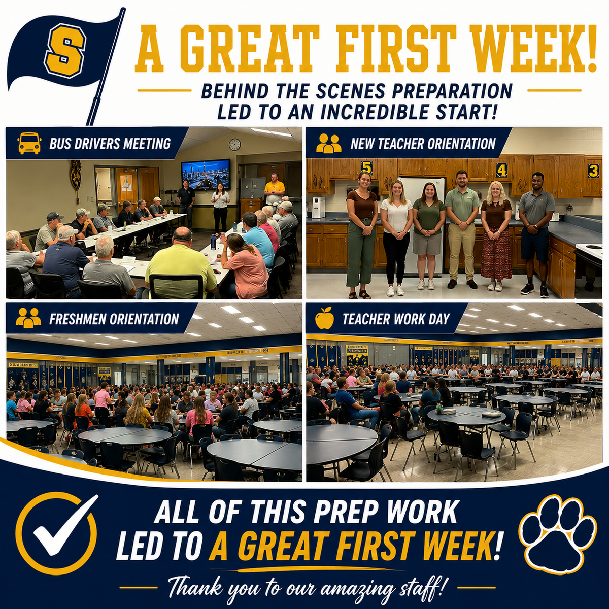 🎉What a Great First Week!📚🚌🍎