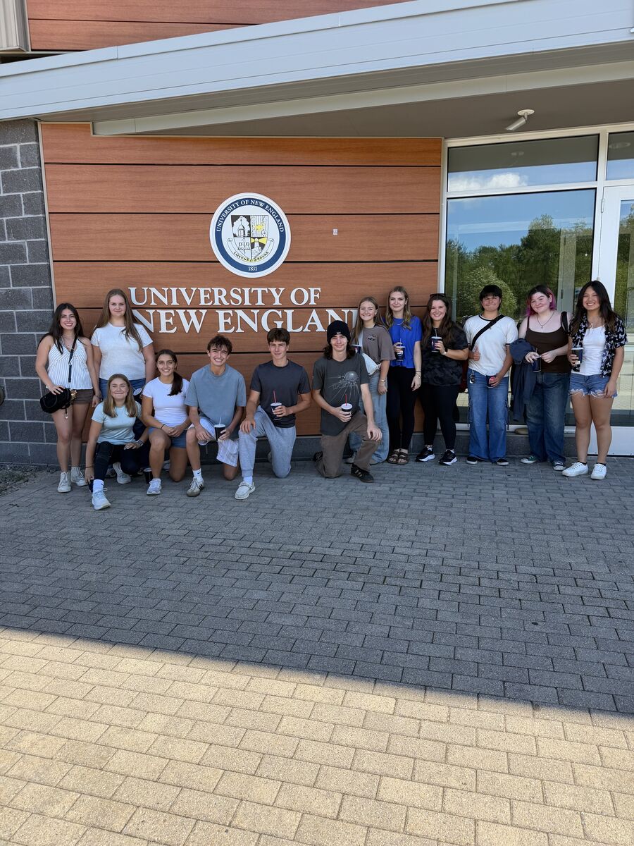GMHS students visit USM and UNE