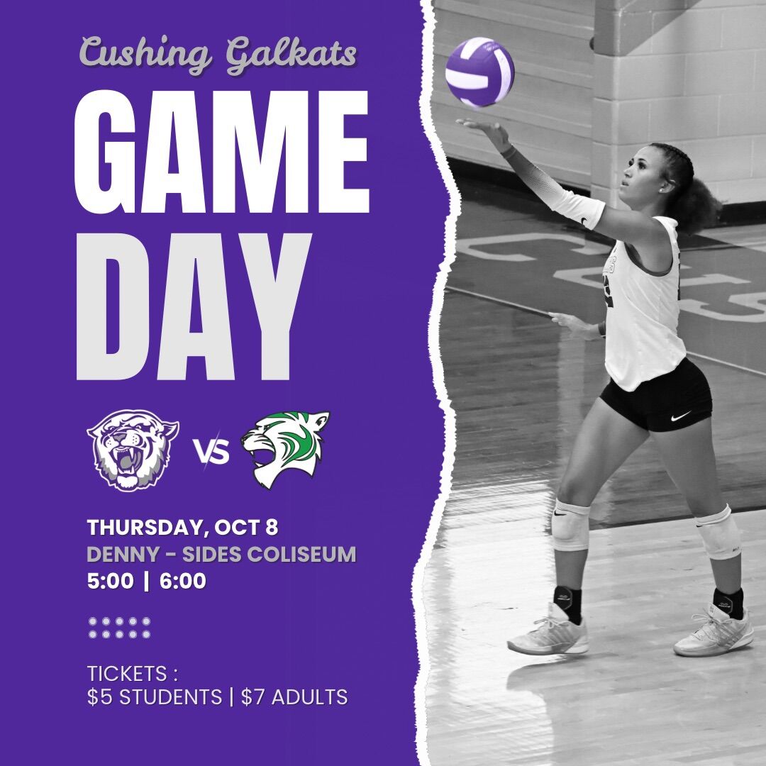 HS Volleyball Game Day @ Home Today