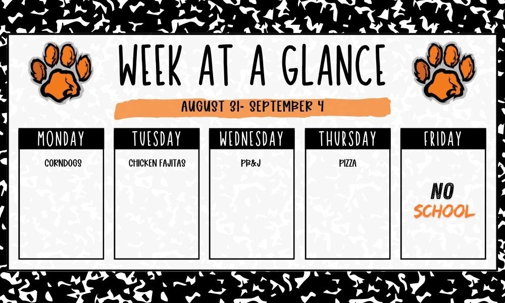 Week at a Glance 