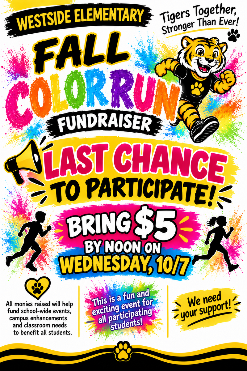 Last chance to participate