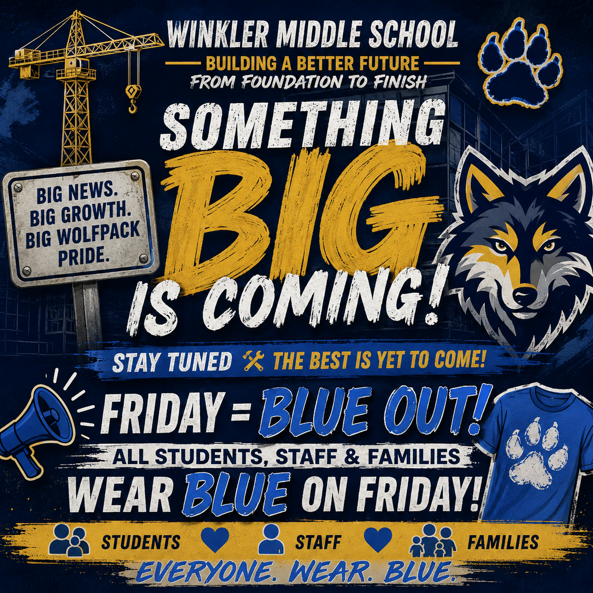 🏗️💙 WOLFPACK… SOMETHING BIG IS COMING! 💙🏗️