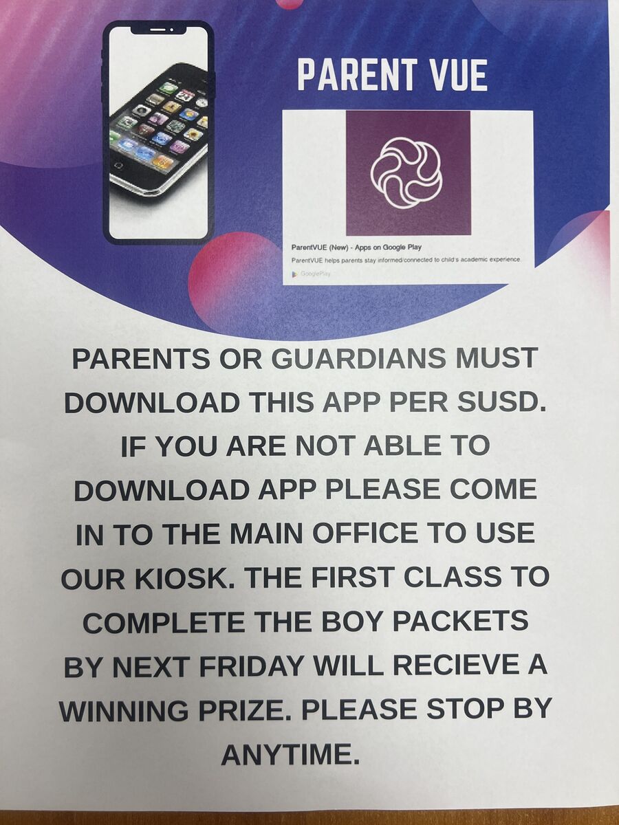 Beginning of the year packet