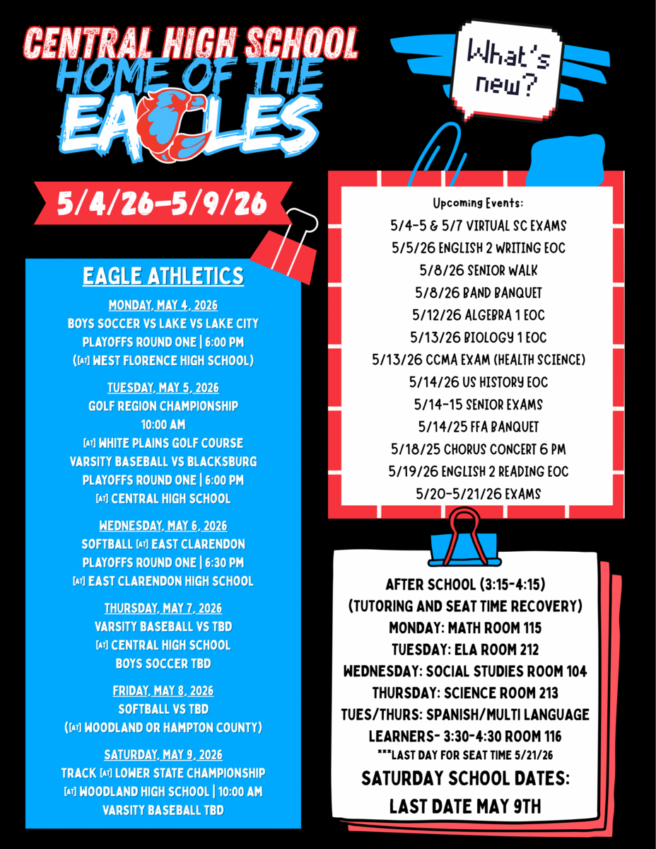 What’s Happening this Week