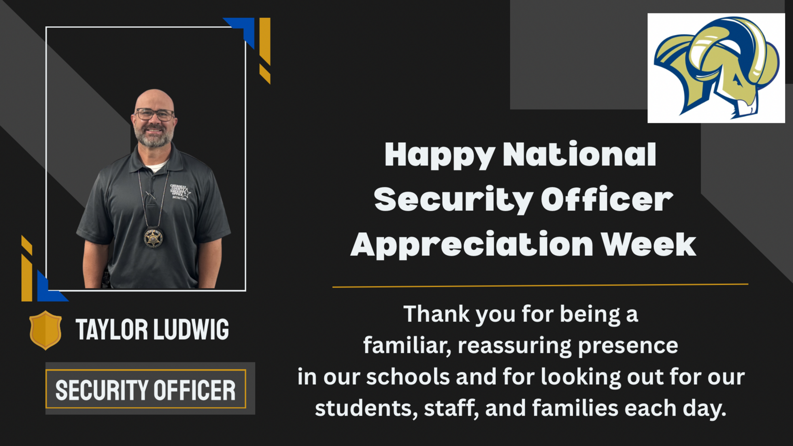 Happy National Security Officer’s Appreciation Week