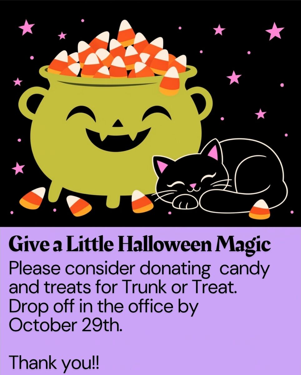 Candy donation