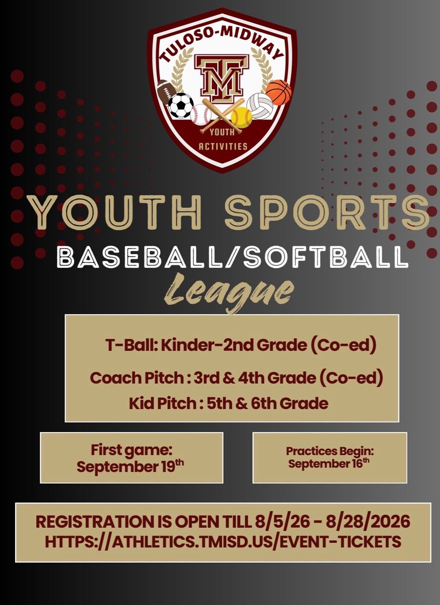 Youth Sports Registration ⚾️🥎🏐