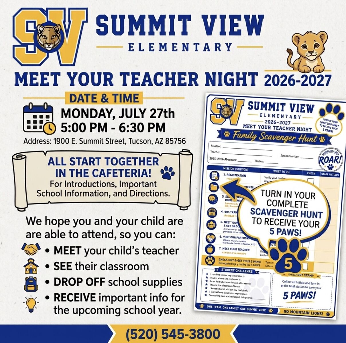 Meet Your Teacher Night 