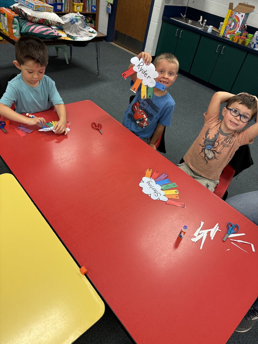 Jumpstart is working on their fine motor skills