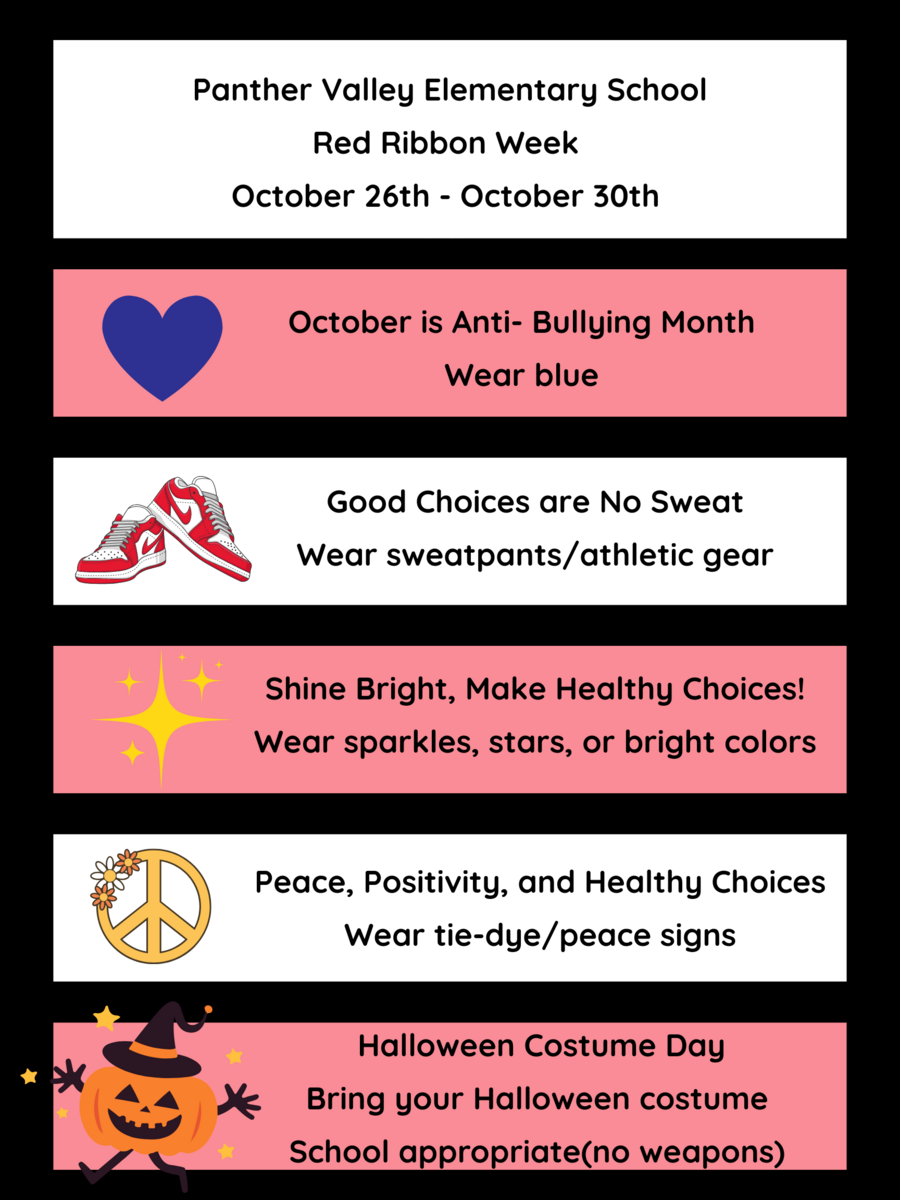 Red Ribbon Week Theme Days 