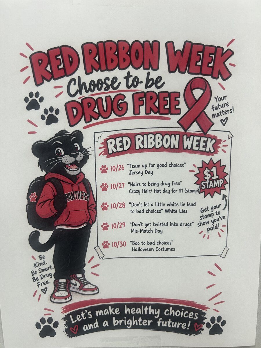 Red Ribbon Week October 26-30