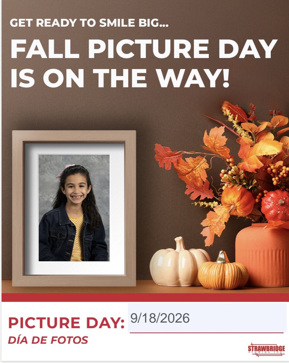 Friday is Picture Day! 