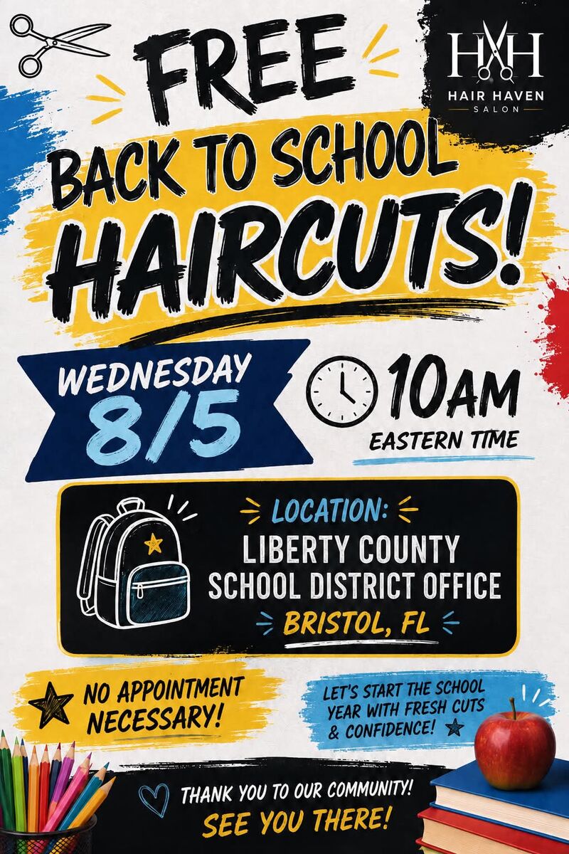 Free Back to School haircuts