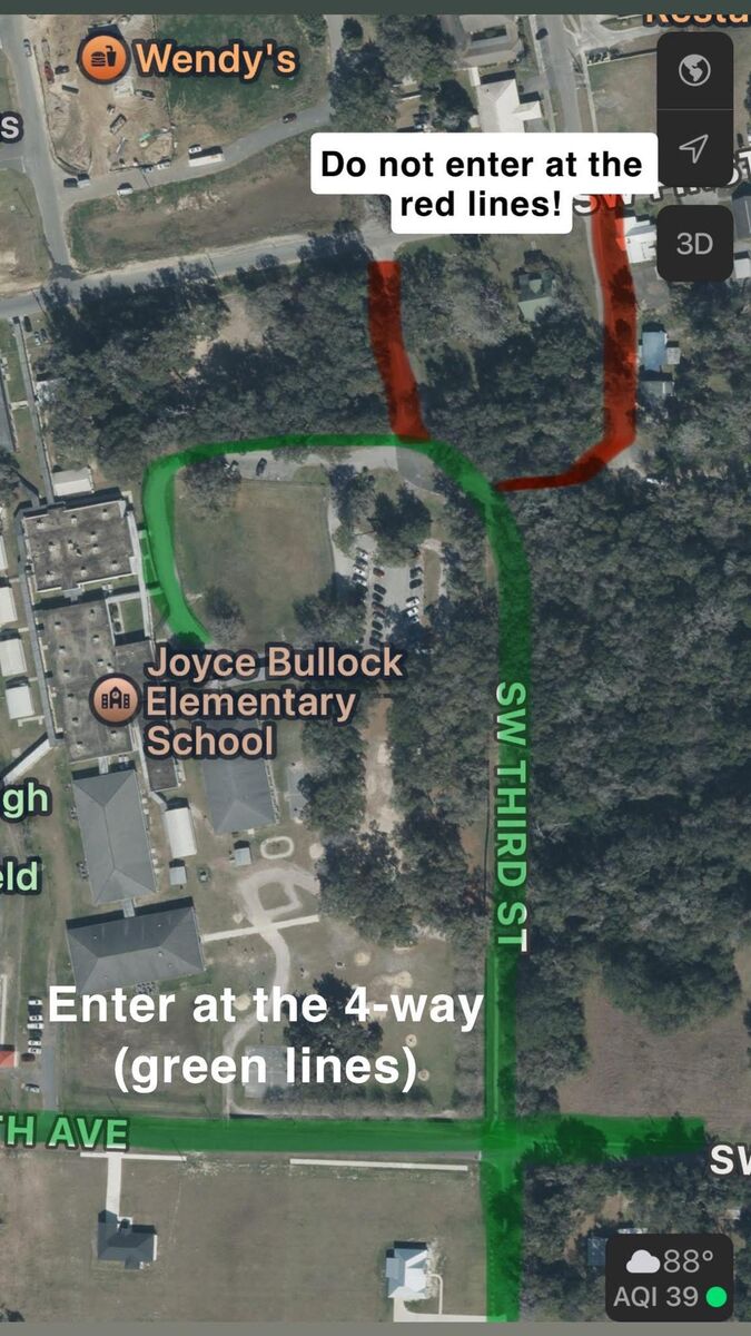 JBE School Times & Drop Off Info