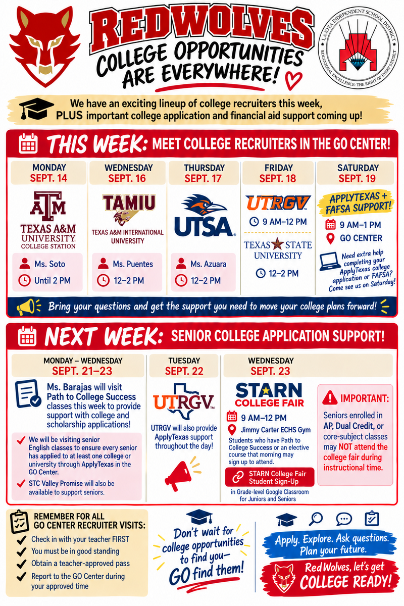 🎓 SENIORS: YOUR NEXT MOVE STARTS HERE! 🐺