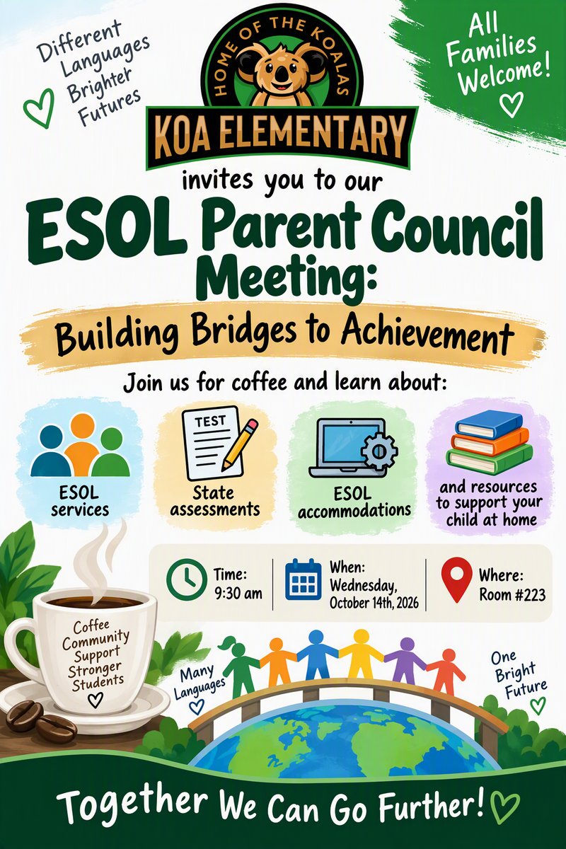 ESOL Parent Council Meeting
