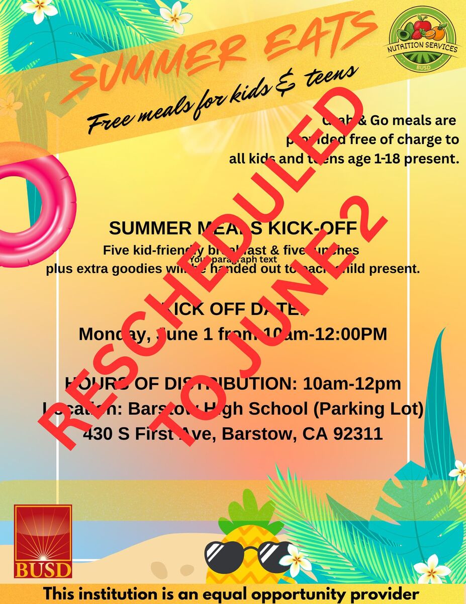 Summer Meals Program