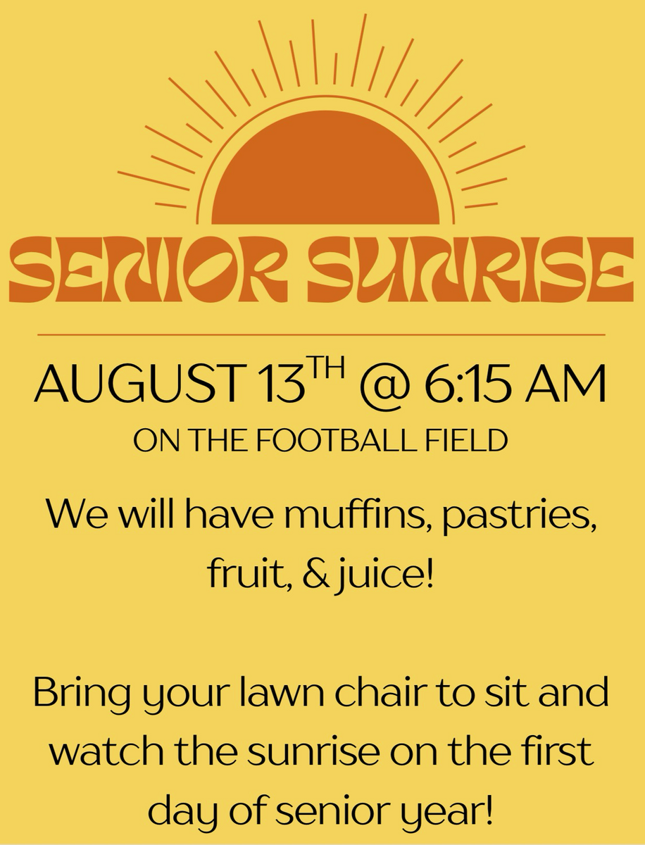 Senior Sunrise 2026! 