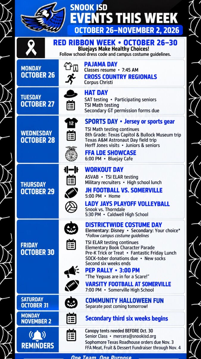 Events this week!