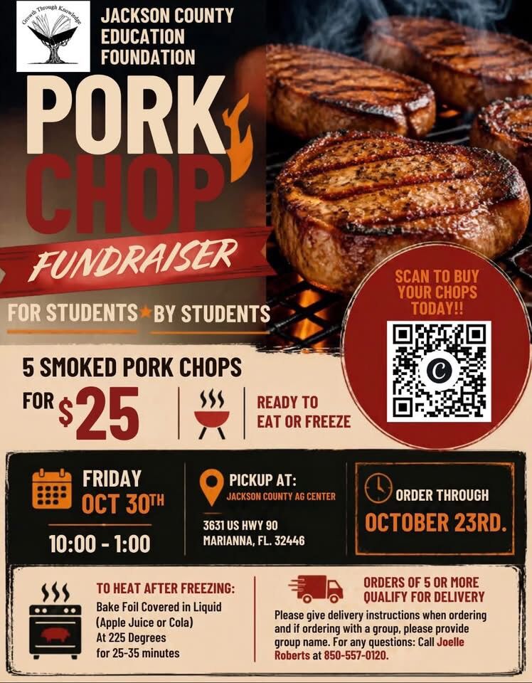 For Students by Students Pork Chop Fundraiser