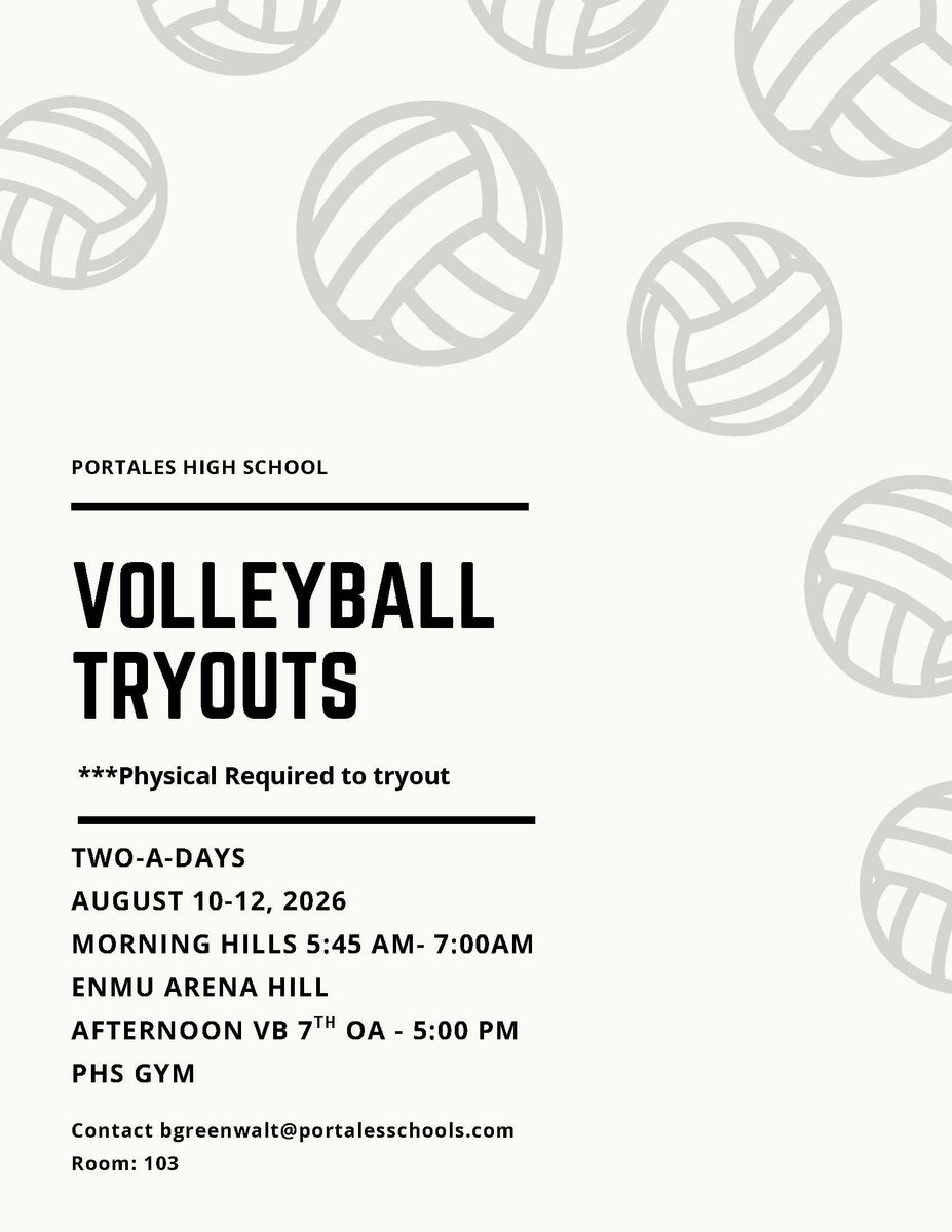 Volleyball Tryouts