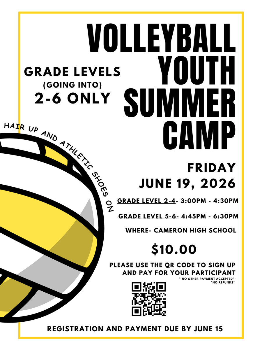 Youth Summer Volleyball Camp