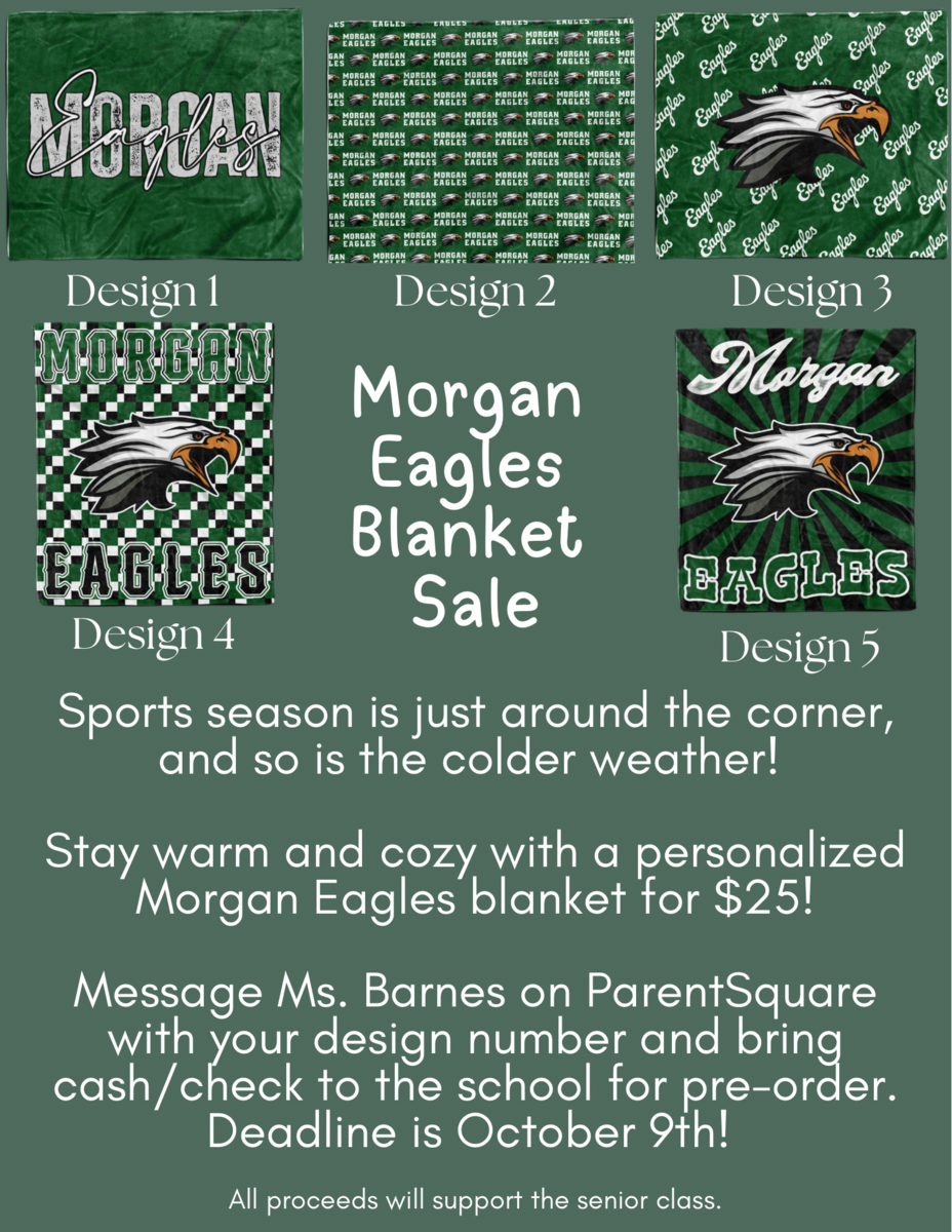 Stay warm while showing your Eagle pride!