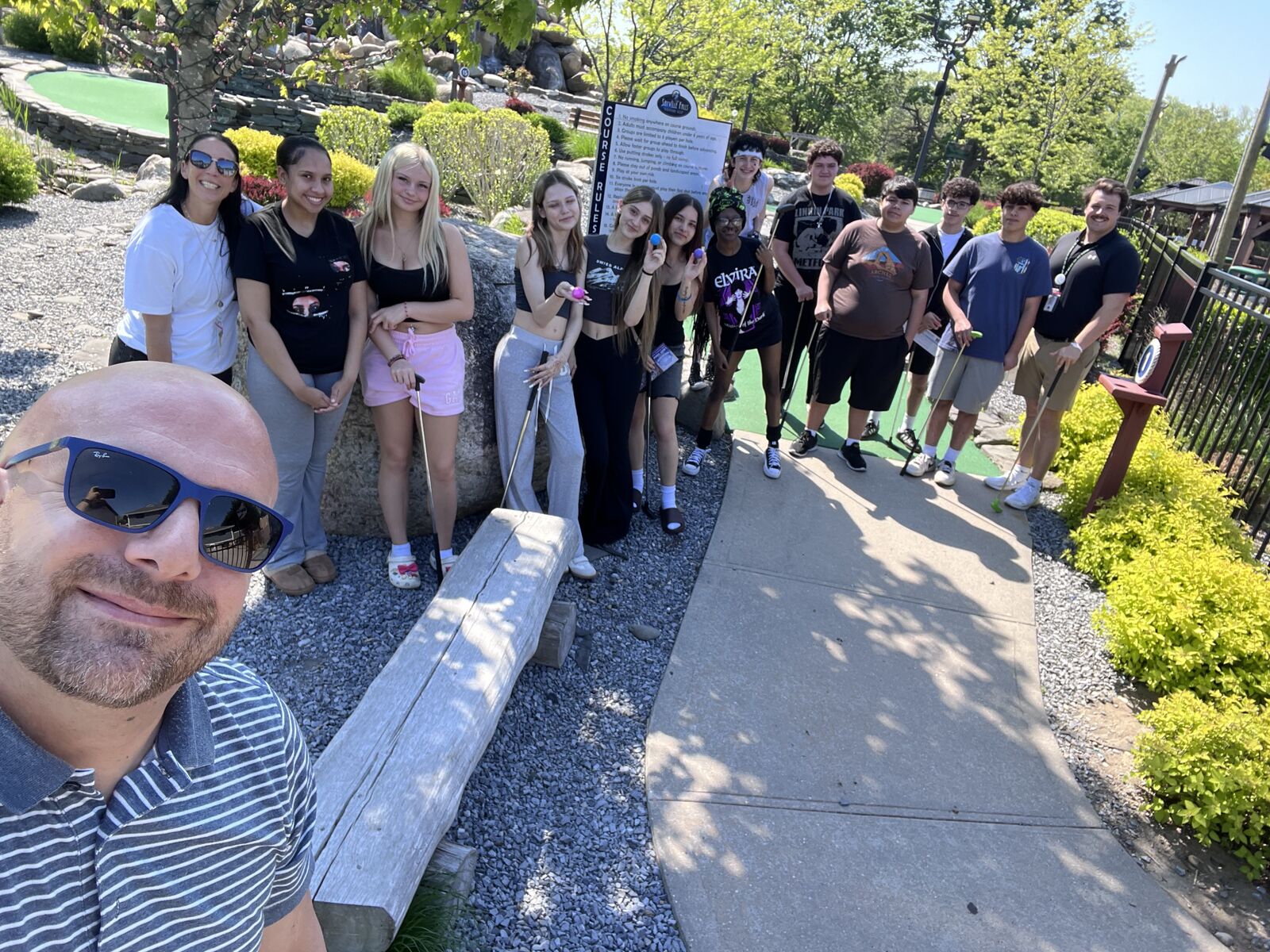 Sayville Falls Field Trip!