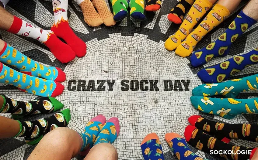 Red Ribbon Week-Crazy Sock Day!